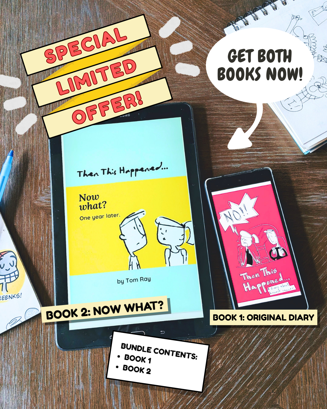 Then This Happened... Now What? Book 2 - Limited Comic Bundle Offer image