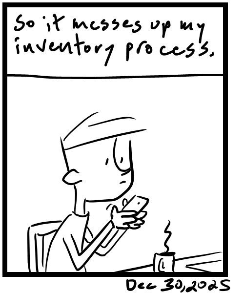 illustration of a four-panel comic - Panel 4