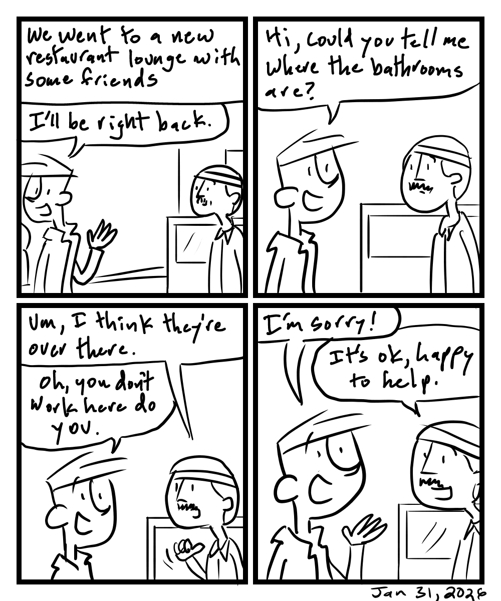 Thought you worked here