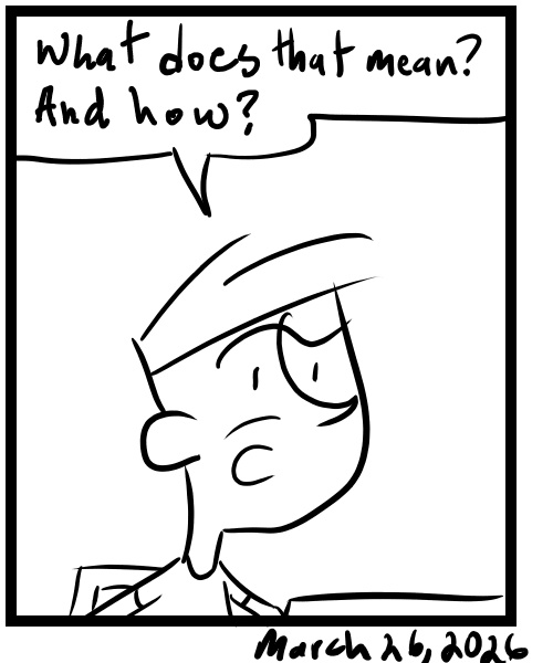 A four-panel comic about a person trying to understand an email about his KDP publishing account being terminated - Panel 4