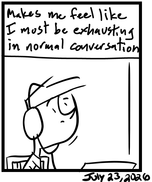 A four-panel comic about a person editing a video - Panel 4